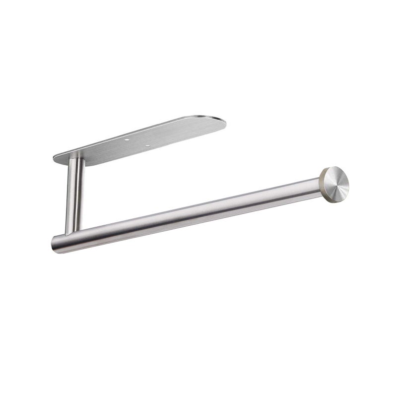 DR CATCH Paper Towel Holders for Kitchen,Paper Towels Bulk- Self-Adhesive Under Cabinet,Both Available in Adhesive and Screws,Stainless Steel - Image 1